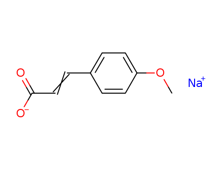 2-Propenoic acid, 3-(4-methoxyphenyl)-, sodium salt