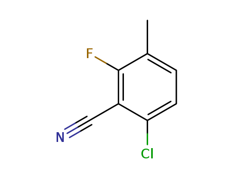 6-CHLORO-2-FLUORO-3-METHYLBENZONITRILE