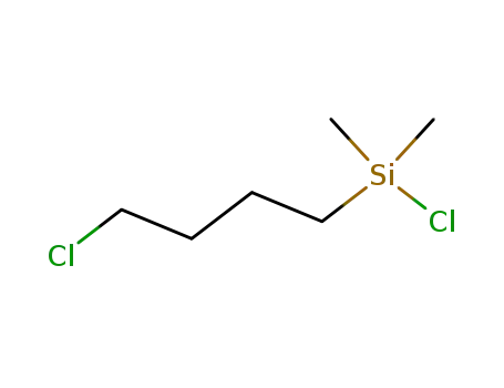 Molecular Structure of 18145-84-1 (4-CHLOROBUTYLDIMETHYLCHLOROSILANE)