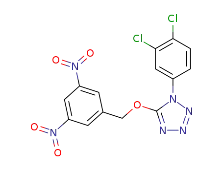 5-[(3,5-dinitrobenzyl)oxy]-1-(3,4-dichlorophenyl)-1H-tetrazole