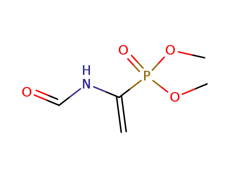 N-<1-(dimethoxyphosphoryl)ethenyl>formamide