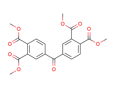Molecular Structure of 6500-22-7 (3,3',4,4'-tetrakis(methoxycarbonyl)benzophenone)