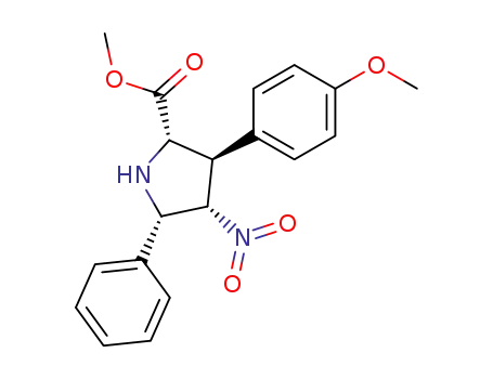 (2S,3R,4S,5S)-methyl 3-(4-methoxyphenyl)-4-nitro-5-phenylpyrrolidine-2-carboxylate