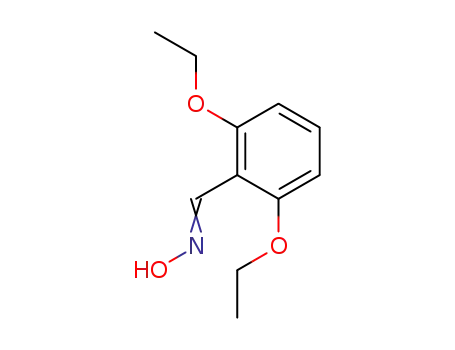 Benzaldehyde, 2,6-diethoxy-, oxime (9CI)