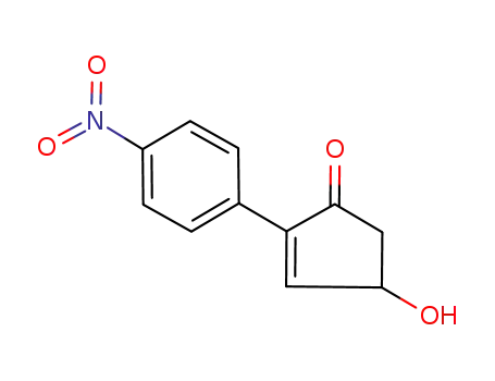 4-hydroxy-2-(4-nitrophenyl)cyclopent-2-en-1-one