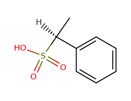 Molecular Structure of 86963-38-4 ((-)-1-Phenylethanesulfonic acid)