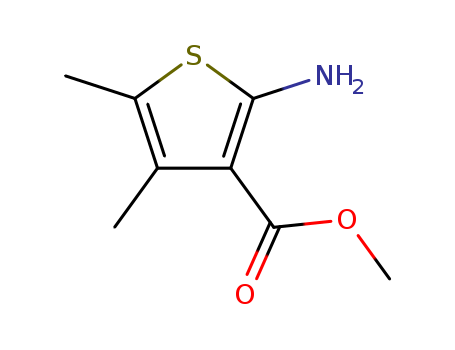 2-amino-4,5-dimethyl-thiophene-3-carboxylic acid methyl ester  CAS NO.4651-93-8