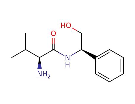 Butanamide, 2-amino-N-[(1R)-2-hydroxy-1-phenylethyl]-3-methyl-, (2S)-