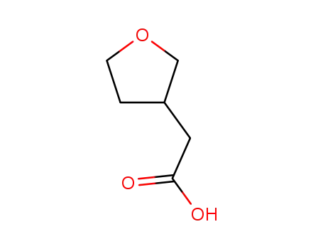 Molecular Structure of 138498-97-2 ((TETRAHYDRO-FURAN-3-YL)-ACETIC ACID)