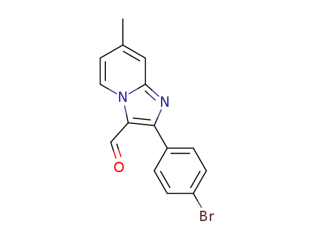 2-(4-BROMO-PHENYL)-7-METHYL-IMIDAZO[1,2-A]PYRIDINE-3-CARBALDEHYDE