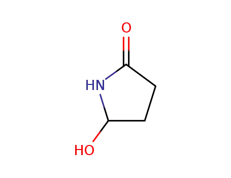 Molecular Structure of 168111-92-0 ((5R)-5-hydroxypyrrolidin-2-one)