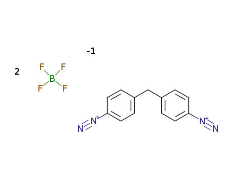 Molecular Structure of 53091-46-6 (4,4'-methylenebisbenzenediazonium bis(tetrafluoroborate))