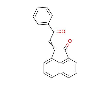 Molecular Structure of 22531-70-0 (2-(2-oxo-2-phenylethylidene)acenaphthylen-1(2H)-one)