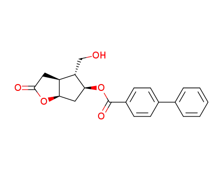 (+)-COREY LACTONE, 4-PHENYLBENZOATE ALCOHOL