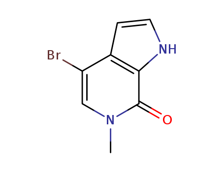 4-bromo-6-methyl- 1H-pyrrolo[2,3-c]pyridin-7(6H)-