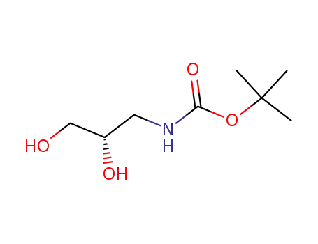 카르바민산, [(2S)-2,3-디히드록시프로필]-, 1,1-디메틸에틸 에스테르(9CI)