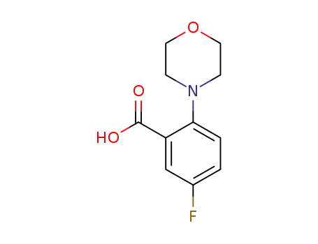 5-Fluoro-2-morpholinobenzoic Acid