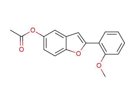 5-acetoxy-2-(2-methoxyphenyl)benzofuran