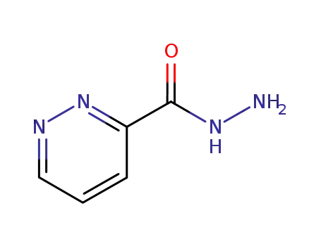 Molecular Structure of 89463-74-1 (3-Pyridazinecarboxylicacid,hydrazide(7CI))