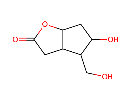 5-Hydroxy-4-(hydroxymethyl)hexahydro-2H-cyclopenta[b]furan-2-one