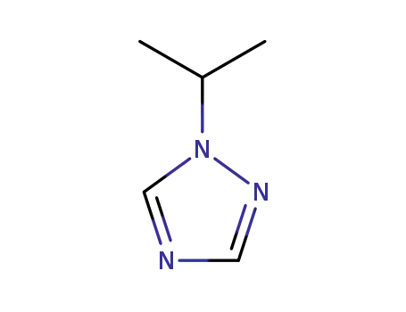 Molecular Structure of 63936-02-7 (1-isopropyl-1H-1,2,4-triazole)