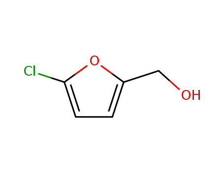 Molecular Structure of 27230-59-7 (5-chloro-2-furfuryl alcohol)