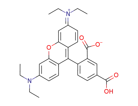 Xanthylium, 9-(2,4-dicarboxyphenyl)-3,6-bis(diethylamino)-, inner salt