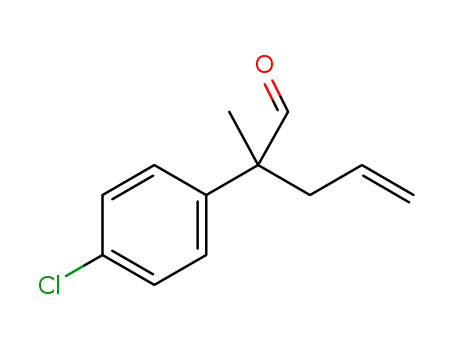 2-(4-chlorophenyl)-2-methylpent-4-enal