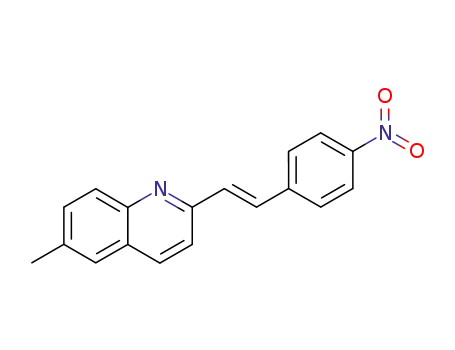 (E)-6-methyl-2-(4-nitrostyryl)quinoline
