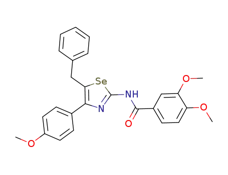 N-[5-benzyl-4-(4-methoxyphenyl)-1,3-selenazol-2-yl]-3,4-dimethoxybenzamide