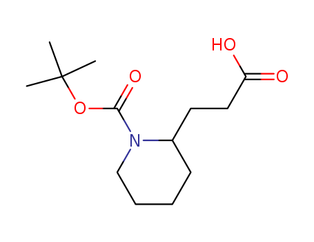 2-Piperidinepropanoicacid, 1-[(1,1-dimethylethoxy)carbonyl]-