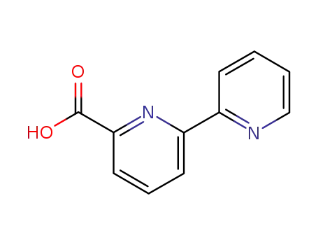 Molecular Structure of 4392-87-4 (2,2-bipyridine-6-carboxylic acid)