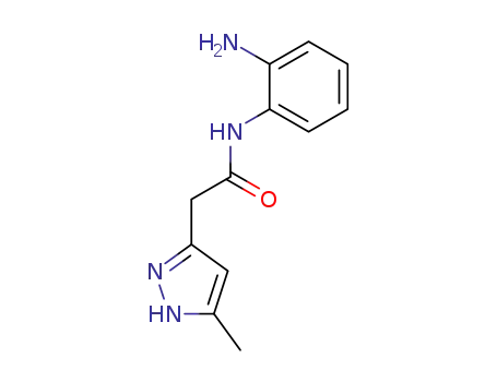 1H-Pyrazole-3-acetamide, N-(2-aminophenyl)-5-methyl-