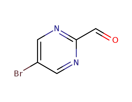 Molecular Structure of 944902-05-0 (5-BroMopyriMidine-2-carboxaldehyde)
