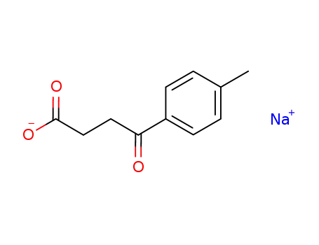 Molecular Structure of 220367-39-5 (sodium 3-(4'-methylbenzoyl)propanoate)