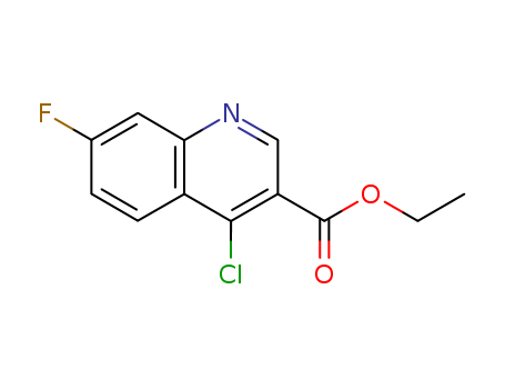 ethyl 4-chloro-7-fluoro-quinoline-3-carboxylate