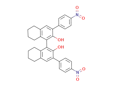 (R)-5,5',6,6',7,7',8,8'-Octahydro-3,3'-bis(4-nitrophenyl)-[1,1'-binaphthalene]-2,2'-diol