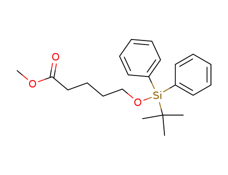 5-(tert-butyl-diphenyl-silanyloxy)-pentanoic acid methyl ester