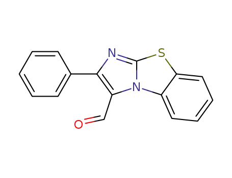 Molecular Structure of 127204-71-1 (2-PHENYL-BENZO[D]IMIDAZO[2,1-B]THIAZOLE-3-CARBOXALDEHYDE)