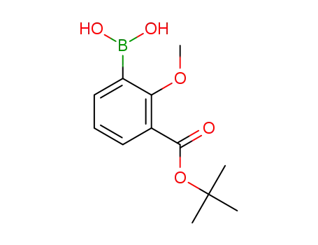 tert-butyl 3-dihydroxyboro-2-methoxybenzoate