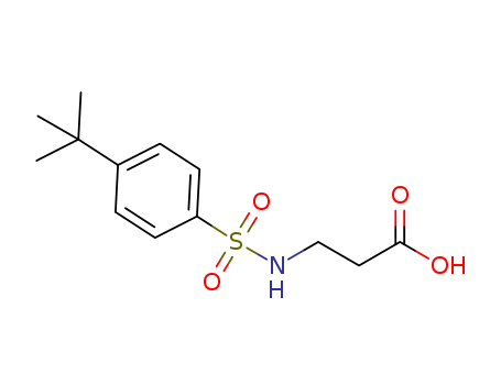 b-Alanine,N-[[4-(1,1-dimethylethyl)phenyl]sulfonyl]-