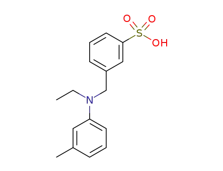Molecular Structure of 91-98-5 (alpha-(N-ethyl-m-toluidino)-m-toluenesulphonic acid)