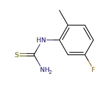 5-Fluoro-2-methylphenyl thiourea