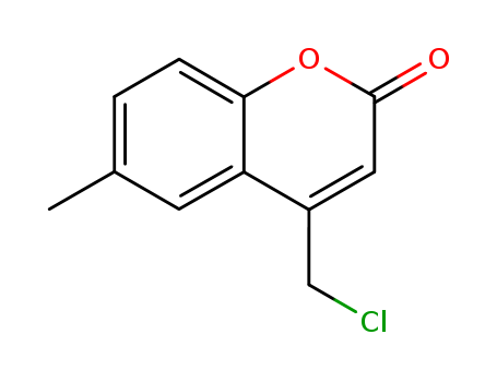 2H-1-benzopyran-2-one, 4-(chloromethyl)-6-methyl-