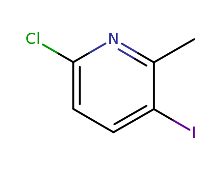 Pyridine,6-chloro-3-iodo-2-methyl-