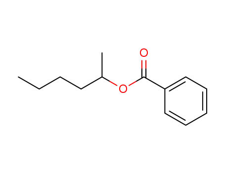 Molecular Structure of 59614-01-6 (2-Hexanol, benzoate)