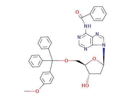 Adenosine,
N-benzoyl-2'-deoxy-5'-O-[(4-methoxyphenyl)diphenylmethyl]-