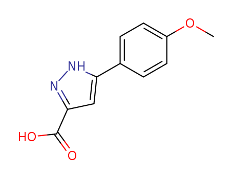 1H-Pyrazole-3-carboxylicacid, 5-(4-methoxyphenyl)-