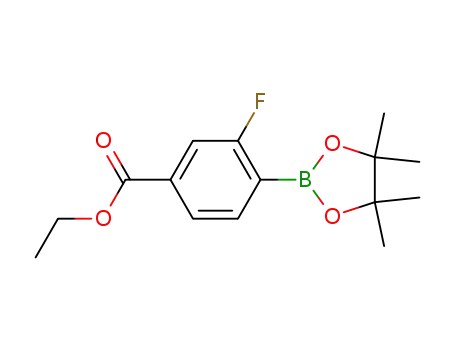 4-에톡시카르보닐-2-플루오로페닐보론산, 피나콜 에스테르