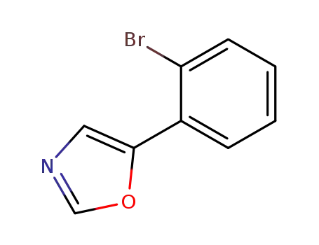 Molecular Structure of 328270-70-8 (5-(2-BROMOPHENYL)-1,3-OXAZOLE)